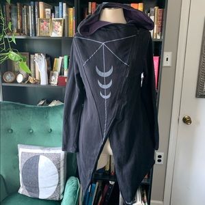 Rogue & Wolf Crescent Moon Witch Hoodie